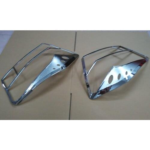 Car Styling Chrome Tail Light Cover For Honda City / Aria 2009-2012