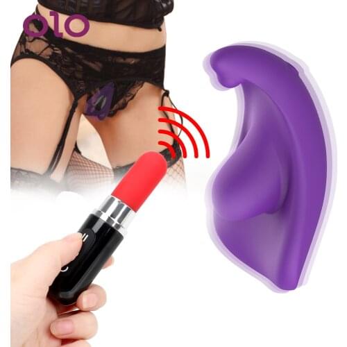 OLO Clitoral Stimulator 12 Frequency G Spot Sex Toys For Women Bullet Remote Control Adult Products Wearable Panty Vibrator