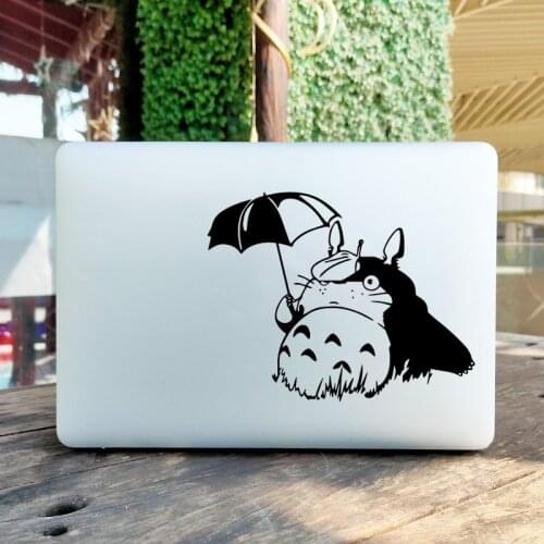Totoro Japan Anime Laptop Sticker for Macbook Pro Air Retina 11 12 16" Touch Bar 13 15 inch Mac Book Skin 14" HP Notebook Decal