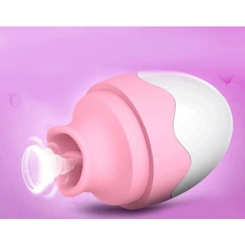 Female masturbation Clitoris sucking Tongue Vibrator Nipple foreplay orgasm supplies sex toy for woman