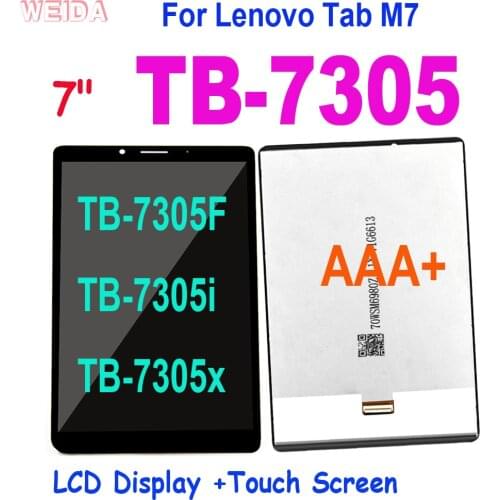 AAA+ 7" LCD For Lenovo Tab M7 TB-7305 TB-7305F TB-7305i TB-7305x 3G 4G WIFI LCD Display Touch Screen Digitizer Glass Assembly