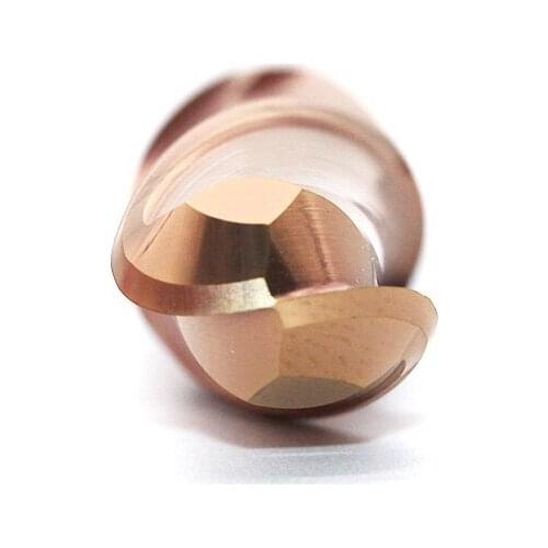 1pcs Mill Cutter 10mm Ball Nose End Mills R5*D10*100 HRC60 Tungsten Carbide Sprial Milling Bit Lathe Machine Tool for Steel