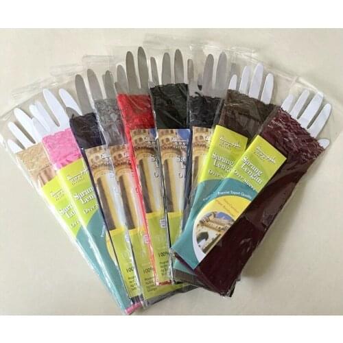 24 pieces/lot) assrted colors lace muslim oversleeves arm cover SL007