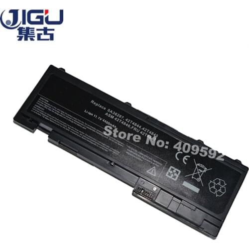 JIGU 5200mah Laptop Battery For Lenovo 0A36287 42T4845 ASM 42T4846 FRU 42T4847 ThinkPad T420s T420si 4171-A13
