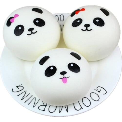 Free Shipping Cartoon Design Panda Squishy Slow Rising Cream Scented Toy Kids Kawaii Squish Antistress Toy Stress Reliever #YL