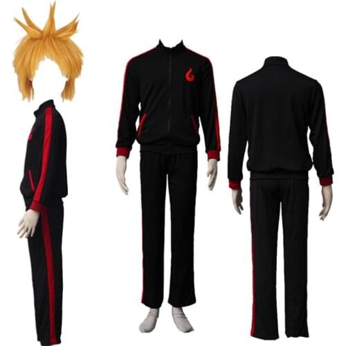 Anime Cosplay Uzumaki Boruto Childrens Edition Sportswear With Wig comic cosplay Costume Halloween