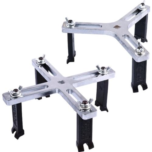 Car Fuel Tank Cover Disassembly Tool Straight Bending Fuel Tank Pump Disassembly Universal Gasoline Pump Wrench Removal Tool Set