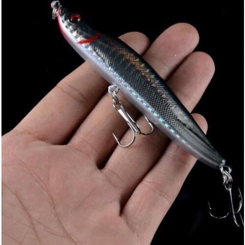 DYGYGYFZ 1pcs Fishing Lure Bait 9.5cm/16g Lure Sequins Wobblers Artificial Hard Bait Bass Pike Carp Fishing Pesca