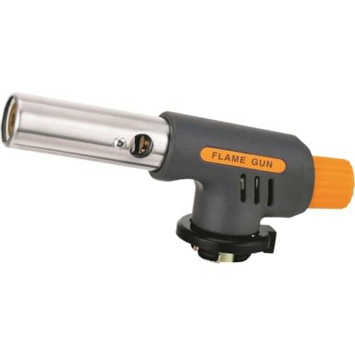 BBQ Torch Flamethrower Nozzle Butane Gas Burner Automatic Ignition Lighter Baking Welding BBQ Outdoor Flame Gun Kitchen Tools