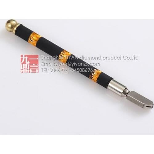 2pcs/lot caibide tip manual glass tile cutting tool glass cutter oil filled metal handle professional industrial free shipping