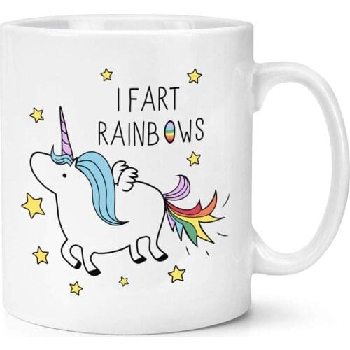 Unicorn I Fart Rainbows 11 Oz Ceramic Mug