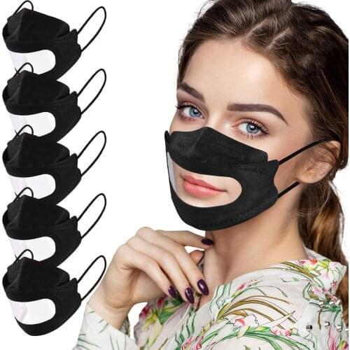 Masque lavable Adults With Filter Detachable Eye Shield reusable facemask cubre bocas mascara facial Halloween cosplay