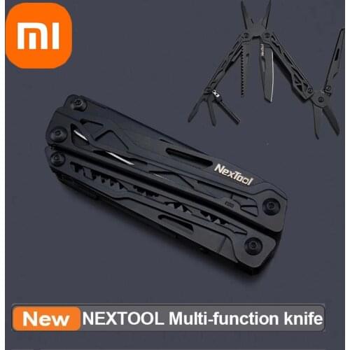 XIAOMI Nextool 10 In1 Tools Sets Multifunctional Knife Blade Folding Pliers Camping Hiking Cycling Portable Scissors Opener Mi