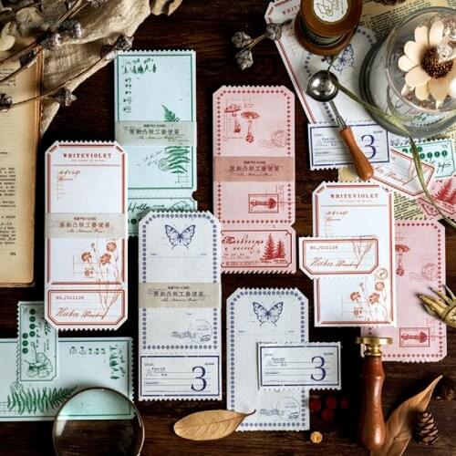 Natural whisper series Material Paper Junk Journal Planner Craft Paper Scrapbooking Vintage Decorative DIY Craft Photo Album