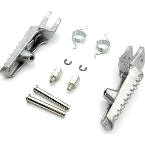 New Motorcycle Aluminum Front Foot Pegs Rests Footrest For Honda CBR600RR CBR600 RR 2003 2004 2005 2006 2007-2019 Footpeg Pedals