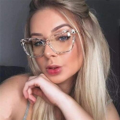 1Pcs Fashion Anti-blue Ray Glasses Transparent Clear Lens Eyeglasses Spectacles Eyewear Ultralight PC Frames Computer Glasses
