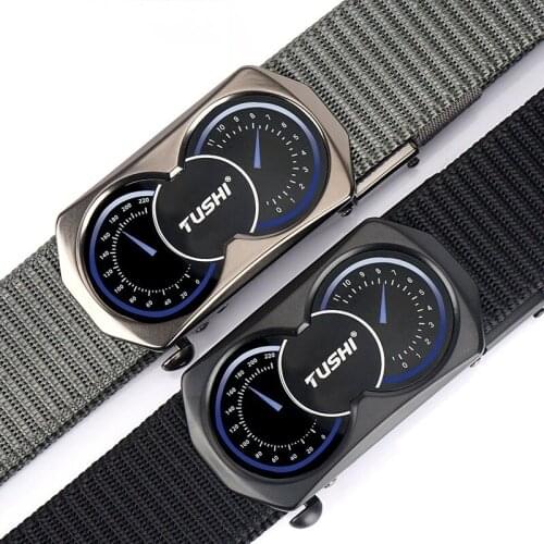 Car Brand Belt Fashion Automatic Buckle High Quality Waist Male Strap Tactical Belt Leisure Belt Outdoor Hunting Fishing