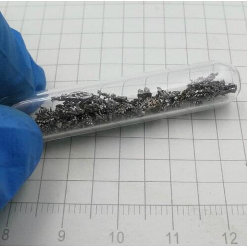 Glass Seal Titanium Metal Crystal Electrolytic Titanium 99.9% Pure