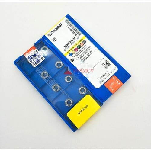 High Quality RCGT0803MO AK H01 RPGT08T2MO AK H01 100% original Aluminum cutter blade CNC Lathe Cutting Tool turning tool