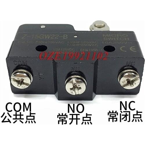 1PC Limit Switch Travel Switch Micro Switch Z-15 Series 250V/380V Z-15GW22-B GW2-B GD-B GQ-B GQ22-B 78B