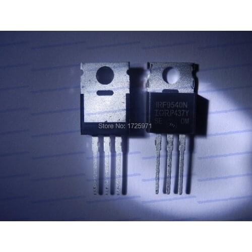 10PCS/lot IRF9540N IRF9540 P-Channel Power MOSFET 23A 100V TO-220