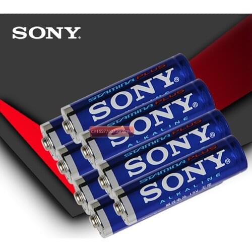 12pcs Sony 100% Original LR6 1.5V AA Battery Alkaline Batteries No Mercury Dry Battery For Electric Toy Flashlight Clock Mouse