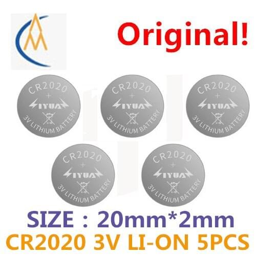 5PCS Original CR2020 high-performance wide temperature button battery tablets industrial auto remote control panel