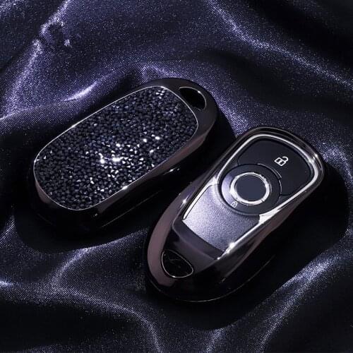 Car Key Case Cover Protector Protection Accessories Crystal for Buick ENCORE ENVISION NEW LACROSS for Girl Key Covers