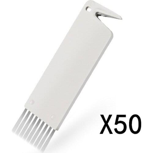 50Pcs/Lot Knife brush cleaning brush for Xiaomi iRobot iLife Conga Ecovacs Deebot Mamibot Vacuum Cleaner Robot Accessories