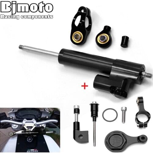 Motorcycle Damper shock Steering Stabilizer Linear Reversed Safety Control bracket For Yamaha YZF R6 R1 YZFR6 YZFR1 2006-2017