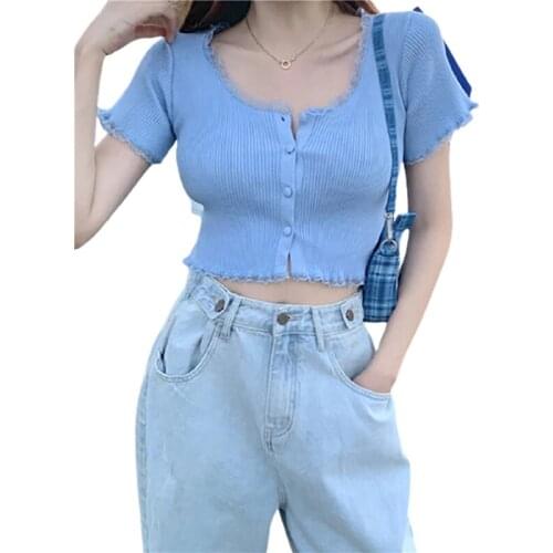 DIANRUO Short Sleeve Women's T-Shirts