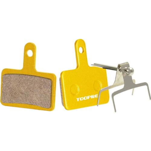TOOPRE Mountain Bike disc Pad Bike Hydraulic Disc Brake Pads all metal oil disc brake pads BB5 for Shimano TEKTRO SRAM AVID ZOOM