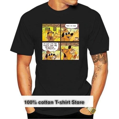 This is Fine (4 Panel Comic) T shirt this is fine meme fine dog bitcoin ethereum litecoin cryptocurrency funny btc