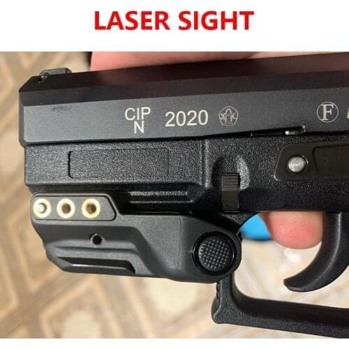 Compact Rechargeable Pistol Green Laser Sight for Self-defense Weapons CZ 75 Glock 17 19 with Picatinny Rail laser pistola