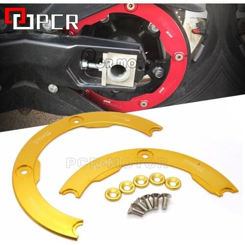 Gold motorcycle accessories Transmission Belt Pulley Cover For Yamaha t-max tmax 530 2012 2013 2014 2015 2016