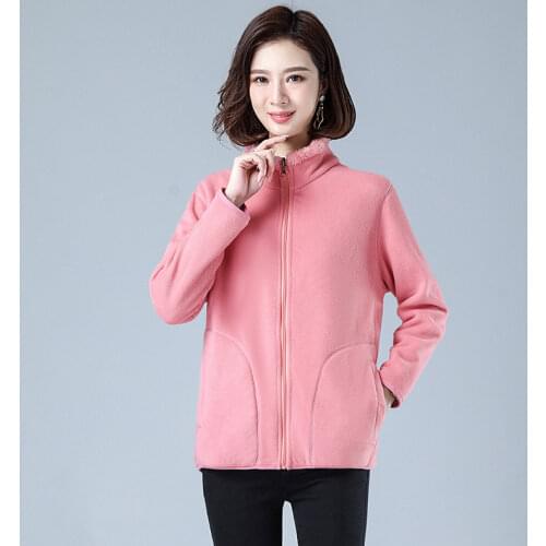 Autumn Winter Jacket Women Hooded Sweatshirt Coat New Plus Velvet Warm Middle-aged Female Cotton Coat Plus Size 5XL Outerwear