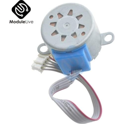 ULN2003 5V 4-phase 5wire 5-wire Stepper Motor Gear Motor 28BYJ-48-5V,Micro Mini Electric Step Motor For PIC 51 AVR
