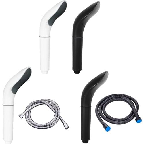 Handheld Shower Head High Pressure Spray Water Hose Saving for Bathroom