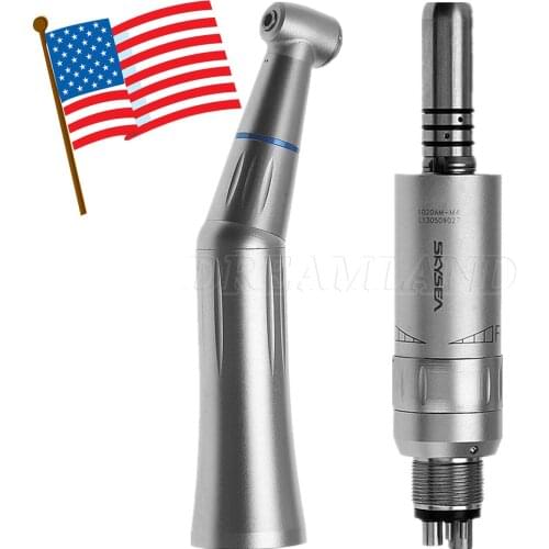 Dental Low Speed Contra Angle Push Inner Water Handpiece 4H Air Motor WM#J