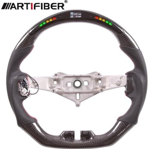 LED Carbon Fiber Steering Wheel for Jeep Wragnler Grand Cherokee Compass Patriot