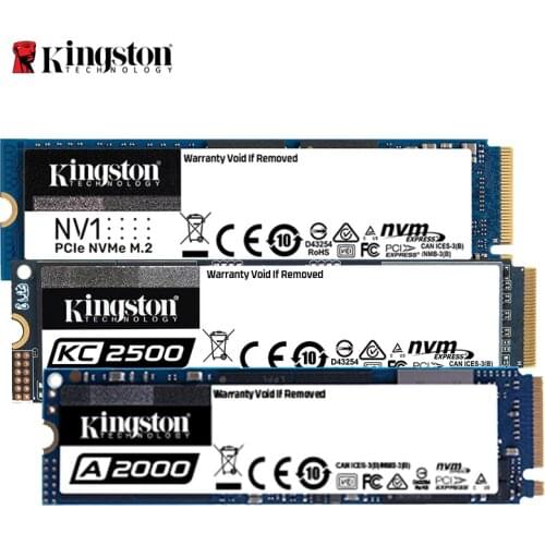 Kingston 240G 480G 960G A2000 NVMe M.2 SSD Internal Solid State Hard Disk NVMe SSD For PC Notebook Ultrabook