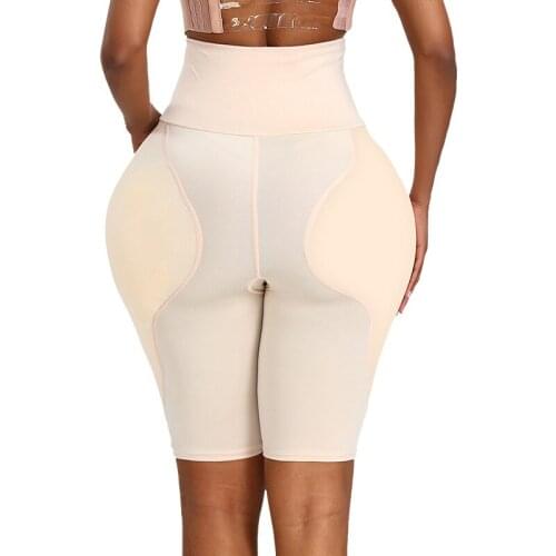 Hign Waist Shapers Panty for Women Sponge Butt Pads Girl Butt Lifter Shapewear for Underwear Crotch Hip Up Pad Fake Ass