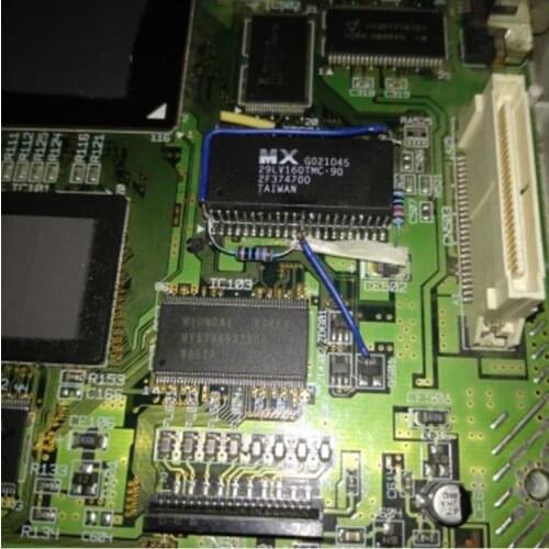Replace BIOS Chip MX29LV160TMC-90 Bootloader for Dreamcast VA1 VA2 Motherboad 270B