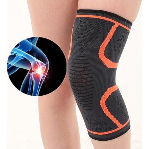 TFSCLOIN 1Pcs Wrist Knee Support Protection Pad Basketball Soccer Straps Guard Training Elastic Knee Support Knee Pads