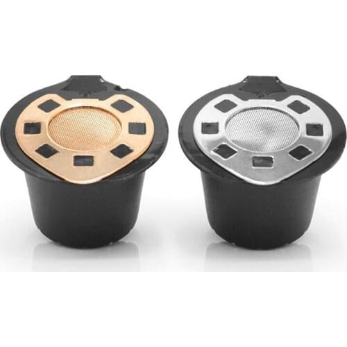 1PCS Reusable Nespresso Coffee Capsule Filter Cup Stainless Steel Coffee Filters Household Items Kitchen Accessories