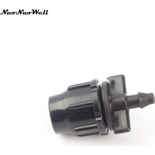 12pcs NuoNuoWell Thread Fixed 8/11mm to 4/7mm Barbed Reducer Garden Irrigation Hose Reducing Connector Micro Drip Spray System