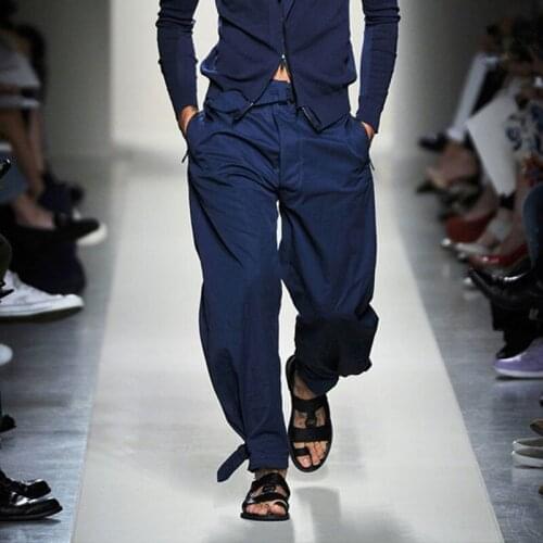 29-38 ! 2016 New Mens clothing Trousers spring casual pants loose high quality overalls harem pants plus size singer costumes