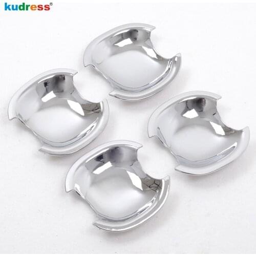For Toyota Camry 2012 2013 2014 2015 ABS Chrome Side Door Handle Bowl Cover Trim Decoration Frame Car Styling Accessories 4pcs