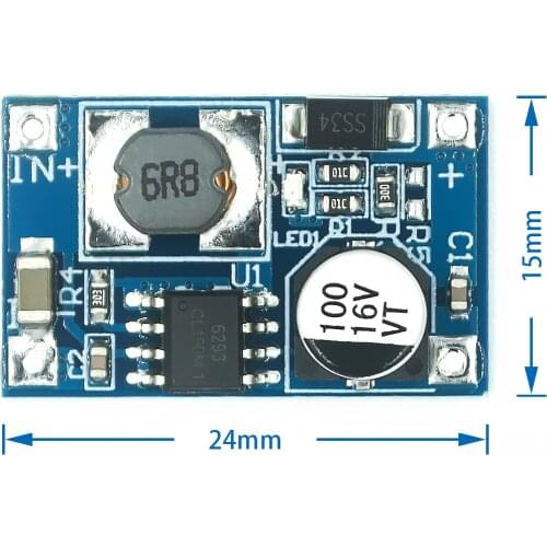 8W USB Input DC-DC 3V-6V to 12V 3A Converter Step Up Module Power Supply Boost Module 3.7v lithium battery USB charger Board