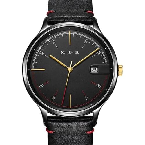 Japan NH35 Mechanical Hand Wind Movement Masculinity Watches Luxury US Brand Man 5atm Waterproof Watch Male Wristwatch